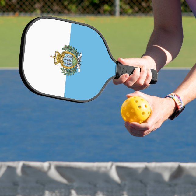 Palas De Pickleball Bandera de San Marino (in situ)