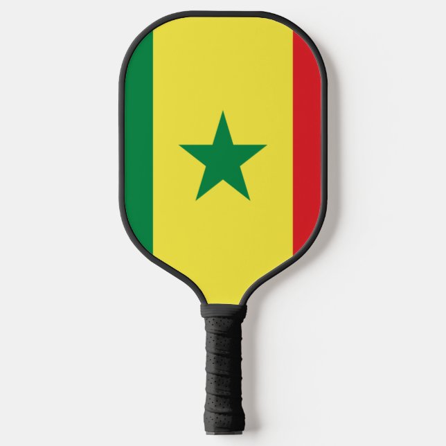 Palas De Pickleball Bandera de Senegal (Anverso)