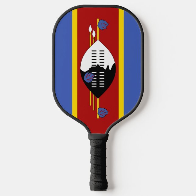 Palas De Pickleball Bandera de Suazilandia (Anverso)