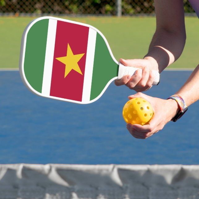 Palas De Pickleball Bandera de Surinam (in situ)