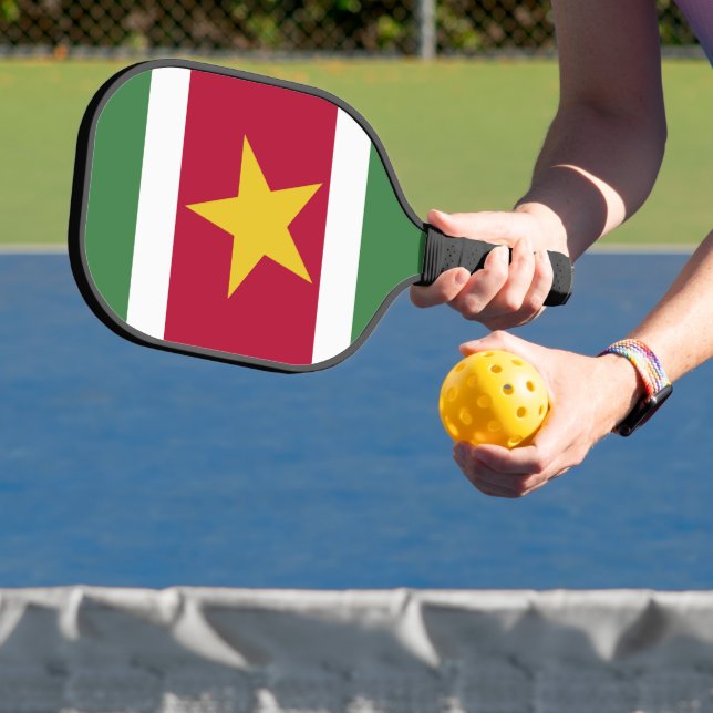 Palas De Pickleball Bandera de Surinam (in situ)