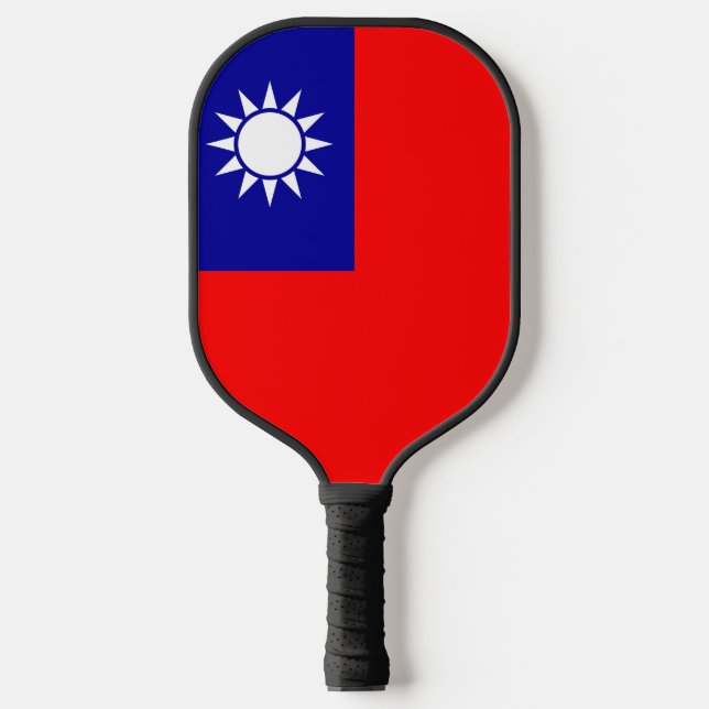 Palas De Pickleball Bandera de Taiwán: República de China, Taipei chin (Anverso)