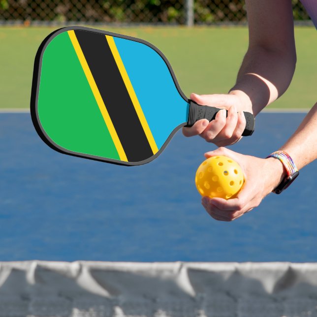 Palas De Pickleball Bandera de Tanzania (in situ)