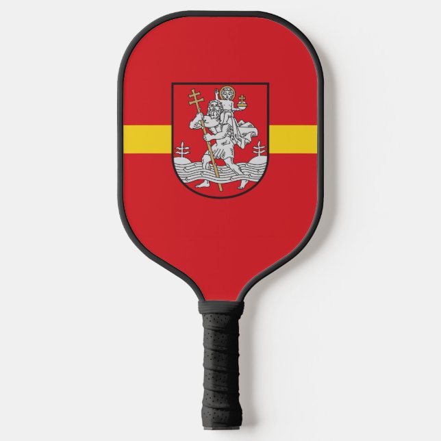 Palas De Pickleball Bandera de Vilnius, Lituania (Anverso)