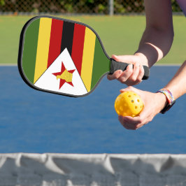 Palas De Pickleball Bandera de Zimbabue