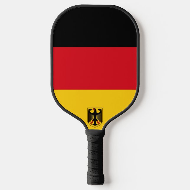 Palas De Pickleball Bandera/ escudo de armas de Alemania (Anverso)