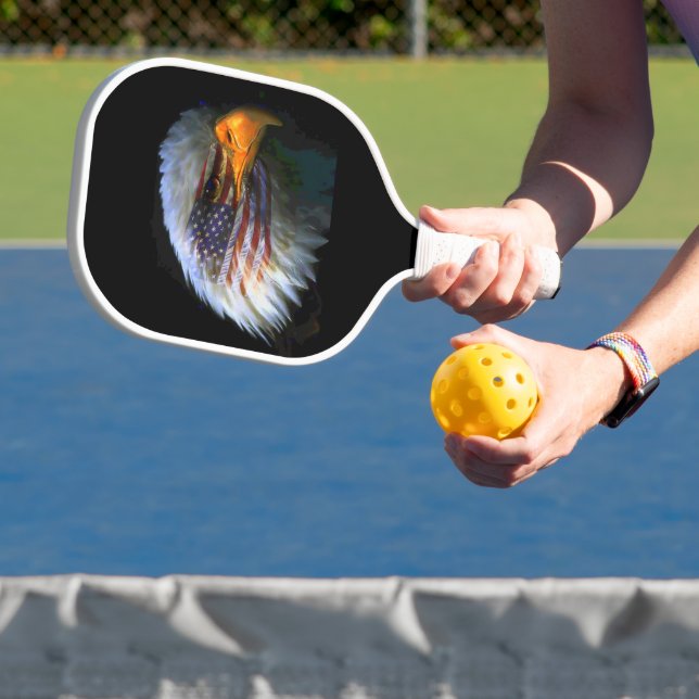 Palas De Pickleball Bandera estadounidense Águila Estados Unidos (in situ)