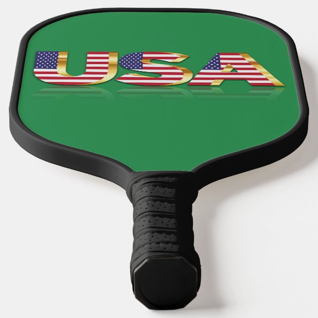 Palas De Pickleball Bandera estadounidense Pickleball Paddle (Distribución)
