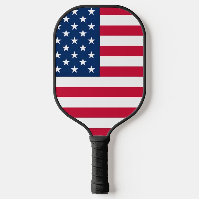 Palas De Pickleball Bandera estadounidense Pickleball Paddle Estados U (Anverso)