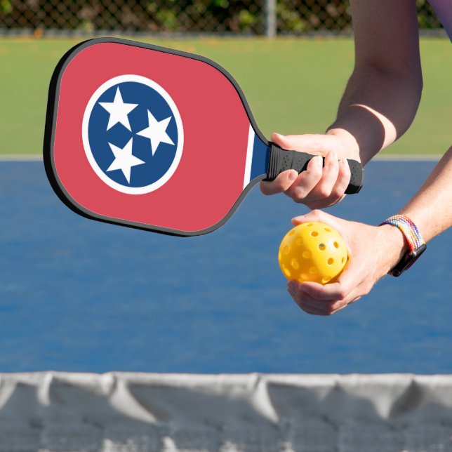 Palas De Pickleball Bandera estatal de Tennessee, Estados Unidos (in situ)