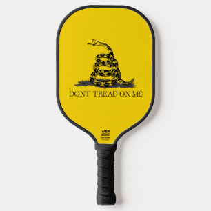 Palas De Pickleball Bandera Gadsden Amarilla Clásica No Pises en Mí