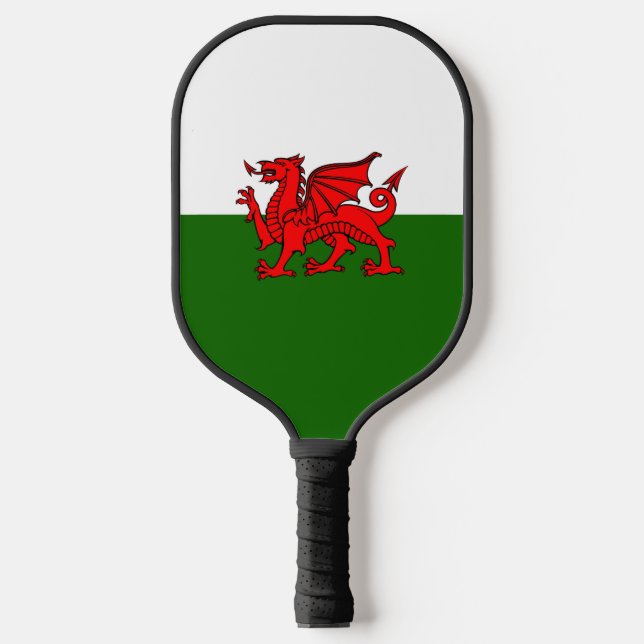 Palas De Pickleball Bandera galesa (Anverso)