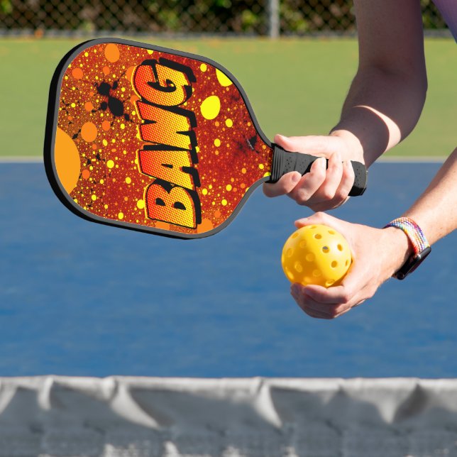 Palas De Pickleball ¡BANG! Paddle Pop Art Pickleball (in situ)