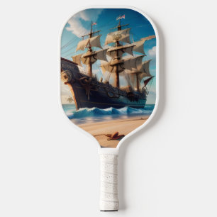 Palas De Pickleball Barco Pirata de la Playa Tropical