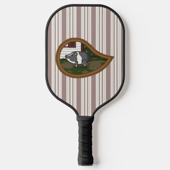 Palas De Pickleball Basil el cerdo (Anverso)