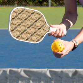 Palas De Pickleball Batik Parang, patrón indonesio, javanés, etnia