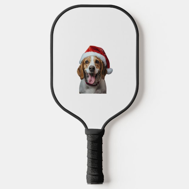 Palas De Pickleball Beagle Navidades (Anverso)