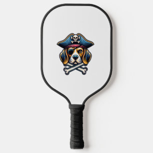 Palas De Pickleball Beagle Pirate Costume Skull Crossbone Dog Amantes