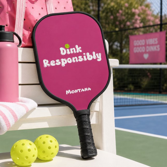 Palas De Pickleball Beba Responsablemente Nombre Rose Quartz (Subido por el creador)