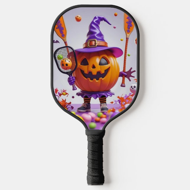 Palas De Pickleball Bebidas espeluznantes - Halloween Pickleball Fun (Anverso)