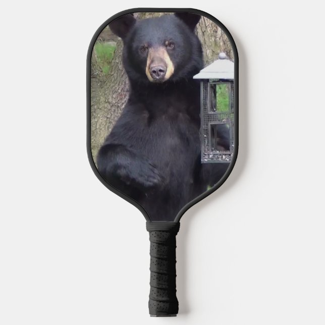Palas De Pickleball Bello oso negro (Anverso)