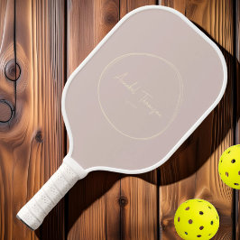 Palas De Pickleball Beso de lavanda moderna de mediados del siglo | No