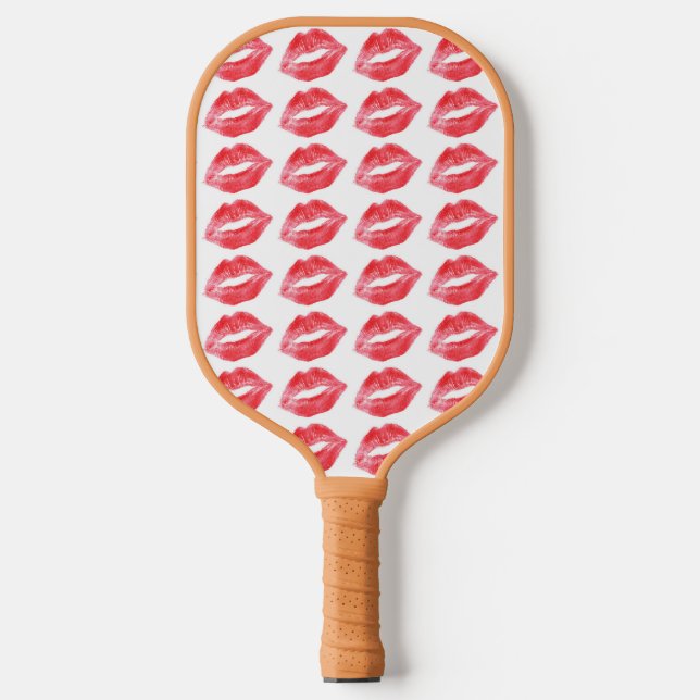 Palas De Pickleball Besos de lápiz labial (Anverso)