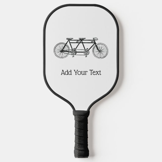 Palas De Pickleball Bicicleta antigua para dos / Bicicleta tándem (Anverso)