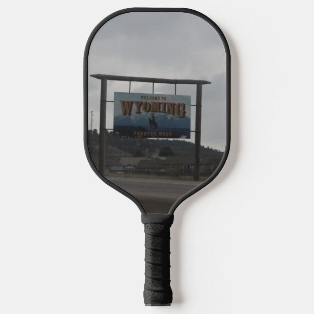 Palas De Pickleball Bienvenido a Wyoming  (Anverso)