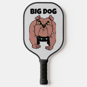 PALAS DE PICKLEBALL BIG DOG BULLDOG FUNNY PICKLEBALL PADDLE