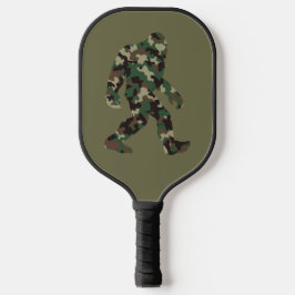 Palas De Pickleball Bigfoot Sasquatch Camo