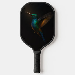 Palas De Pickleball Black 4 Luxe Paddle, colibrí volador