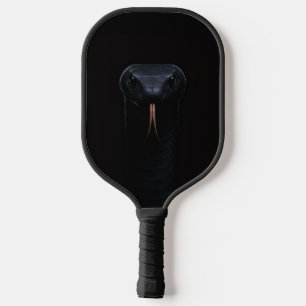 Palas De Pickleball Black 4 Luxe Paddle de bolas de pollo, Black Mamba