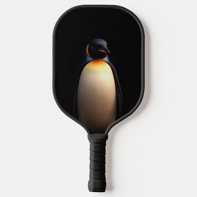 Palas De Pickleball Black 4 Luxe Paddle, Emperador Pingüino (Reverso )