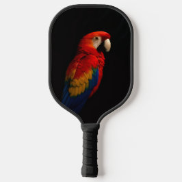 Palas De Pickleball Black 4 Luxe Paddle, Scarlet Parrot