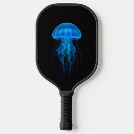 Palas De Pickleball Black 4 Luxe Pickleball Paddle, Blue Jellyfish
