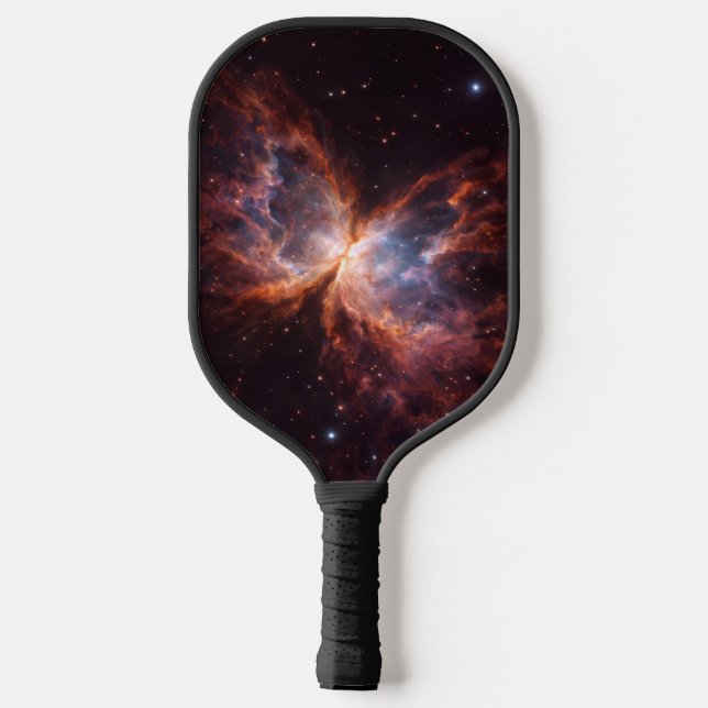 Palas De Pickleball Black 4 Luxe Pickleball Paddle, Butterfly Nebula (Reverso )