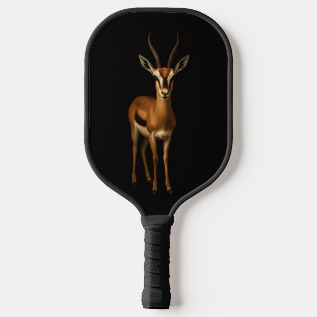 Palas De Pickleball Black 4 Luxe Pickleball Paddle, Elegant Gazella (Reverso )