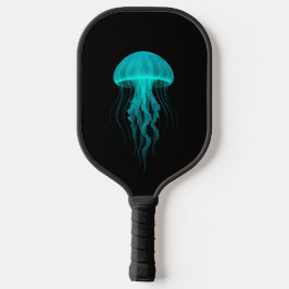 Palas De Pickleball Black 4 Luxe Pickleball Paddle, Green Jellyfish