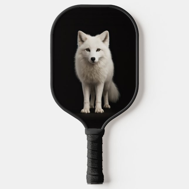 Palas De Pickleball Black 4 Luxe Pickleball Paddle, Ivory Arctic Fox (Anverso)