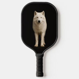 Palas De Pickleball Black 4 Luxe Pickleball Paddle, Ivory Arctic Wolf