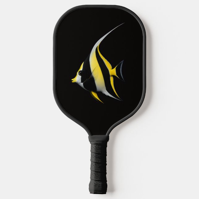 Palas De Pickleball Black 4 Luxe Pickleball Paddle, Moorish Idol (Reverso )