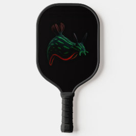 Palas De Pickleball Black 4 Luxe Pickleball Paddle, Neon Sea Slug