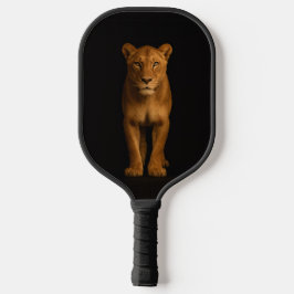 Palas De Pickleball Black 4 Luxe Pickleball Paddle, Noble Lioness