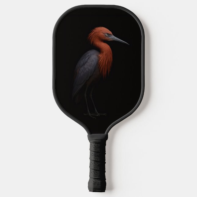 Palas De Pickleball Black 4 Luxe Pickleball Paddle, Reddish Egret (Reverso )