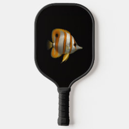 Palas De Pickleball Black 4 Luxe Pickleball Paddle, Reef Butterflyfish