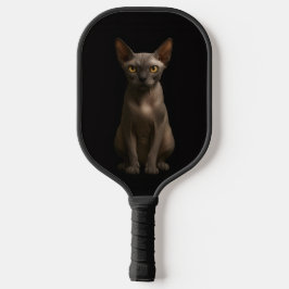 Palas De Pickleball Black 4 Luxe Pickleball Paddle, Sphynx Cat