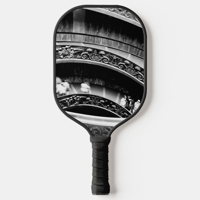 Palas De Pickleball Black and White Spiral Staircase (Anverso)
