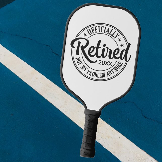 Palas De Pickleball Blanco y negro oficialmente retirado (Subido por el creador)