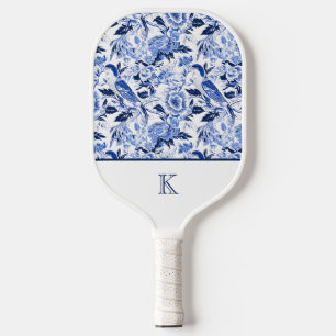 Palas De Pickleball Blue Bird Chinoiserie Monograma